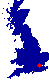 Map showing our location